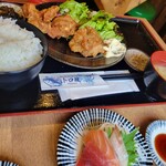 Toro Masa - 唐揚げ定食 800円