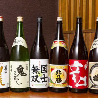 Rare local sake and shochu are also produced in Hokkaido! Cocktails not on the menu ◎