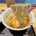 超純水採麺 天国屋 - 中西食品製の中細ストレート麺