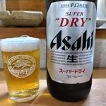Ajinomise Kicchin Suehiro - 初めてビールが飲めた♪