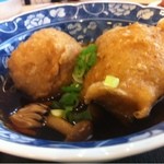 そば処 赤星 - 蕎麦がき揚げ