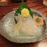 魚処やつはし - 白エビ刺身1000円