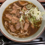 谷川岳パーキングエリア（上り線） フードコート - もつ煮そば　780円