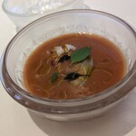 カランク - ムール貝とトマトのスープ