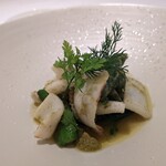 カランク - 槍烏賊とグリーンオリーブ　タプナード