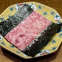 銀座 ちかみつ 並木通り - 厳選和牛のユッケドック 淡雪塩