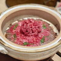 銀座 ちかみつ 並木通り - ヒレとサーロインの土鍋ご飯