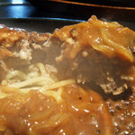 焼肉&グリル　貴坂 - 和牛100％ハンバーグステーキ（特製手作りデミグラスソース）
