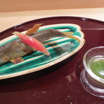 帰燕 - たで酢でいただきました。