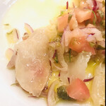 da Uma - ヒラメのカルパッチョ　byまみこまみこ