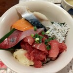 まぐろのなかだ屋 - サービス丼