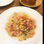 da Uma - ヒラメのカルパッチョ　byまみこまみこ