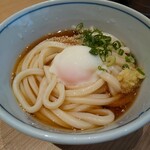 さぬき麺業 - 温玉ぶっかけ