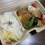 キッチンTON - 豚の角煮弁当