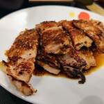 松屋 - 肉厚豚焼肉定食(プレーン)3枚盛(ライス特盛)800円