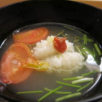 京料理かねき - トマトの酸味を使った椀