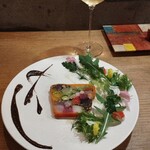BISTRO INOCCHI - Entree2（50種の彩野菜と穀物のテリーヌ）