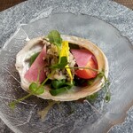 彩雲 ホテルモントレ ラ・スール大阪 - 鮑の葱トリュフソース