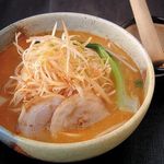 Genkiya - 1番人気メニュー！！げんきラーメン〔特製ゴマみそ味〕