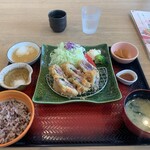 Ootoya - 鰹の梅はさみ揚げ定食【2023.5】