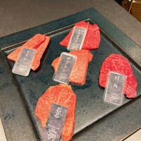 牛の達人 GINZA - 和牛希少部位盛合わせ