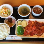 焼肉ゆらの - 焼肉ランチ　