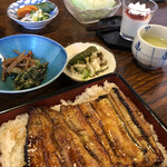 蒸したて焼きたてふっくらうなぎ 川松 - 