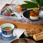 Edo Kaiseki Wakafuku - コース例