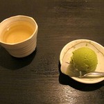 鳥宮 - サービスのアイスクリーム