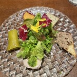 フィーコディンディア - 前菜5種盛り、サラダ