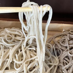 Soba Hana - 合盛りそば（せいろ•田舎）　せいろ　のアップ