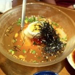 焼肉道 天火 - 冷麺ハーフサイズ