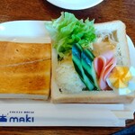 COFFEE HOUSE maki - モーニングセット780円