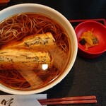 そば処四季 - 厚焼玉子そば。美味しい。