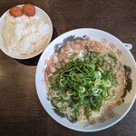 来来亭 - ラーメン 770円 , ライス(小) 160円