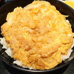 あさま - たぬき丼（味噌汁，お新香付）