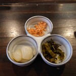 茶房 武蔵野文庫 - デフォルトの漬物