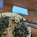 山長そば - しゃっきり細麺