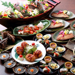 幸蔵 - 豪華なお造りをはじめとしたおすすめメニューをご堪能いただけるコース料理ございます。4名様～