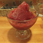 雪ノ下工房 - あまおうの氷