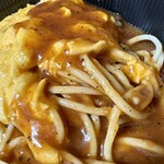 パスタ・デ・ココ - とろとろたまごにちょこっと赤ウインナー、追いカレーミートソース、レギュラー