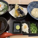 純愛うどん なでしこ - かまあげしらす丼セット