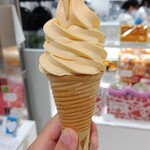 HOKKAIDO FRUITS 耕人舎 - メロンソフトクリーム　￥480