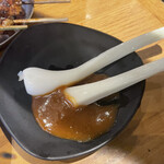 四文屋 新宿思い出横丁店 - エシャレット　サッパリしてて串焼きに合う！