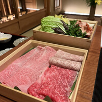 北新地しゃぶしゃぶすき焼き きらく - 