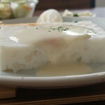 キッチン ブルー グローブ - テリーヌは分厚いです。