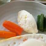 キッチン ブルー グローブ - 備え付けの野菜