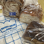 Aoki - シナモン食パン、米粉パン2種