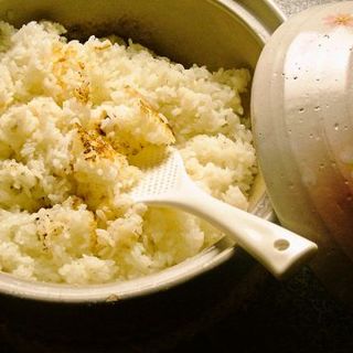 Specialty! Earthen pot rice