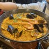 スペインバル ボスケ - 魚介のパエリア